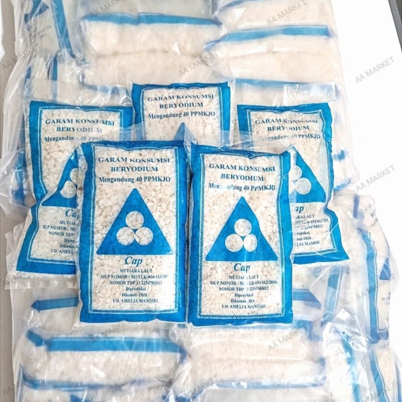 

5 Pcs Garam Dapur Kasar/Garam Beryodium 200 gr