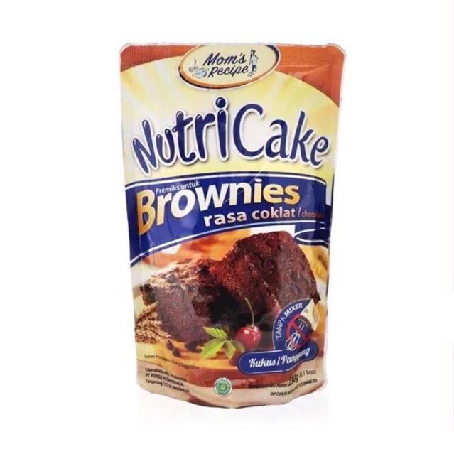 

Nutricake Brownies Kukus Panggang Coklat 230 gr