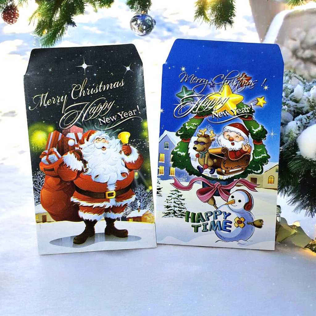 

Amplop Natal dan Tahun Baru isi 10 pcs