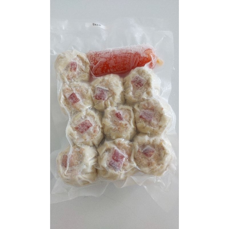 

Dimsum Ayam Topping Smoked Beef 10pcs