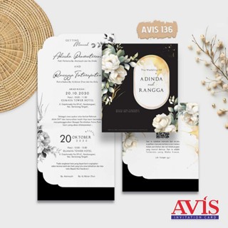 Avis 136 Blangko Undangan | Undangan Murah | Free File Setting
