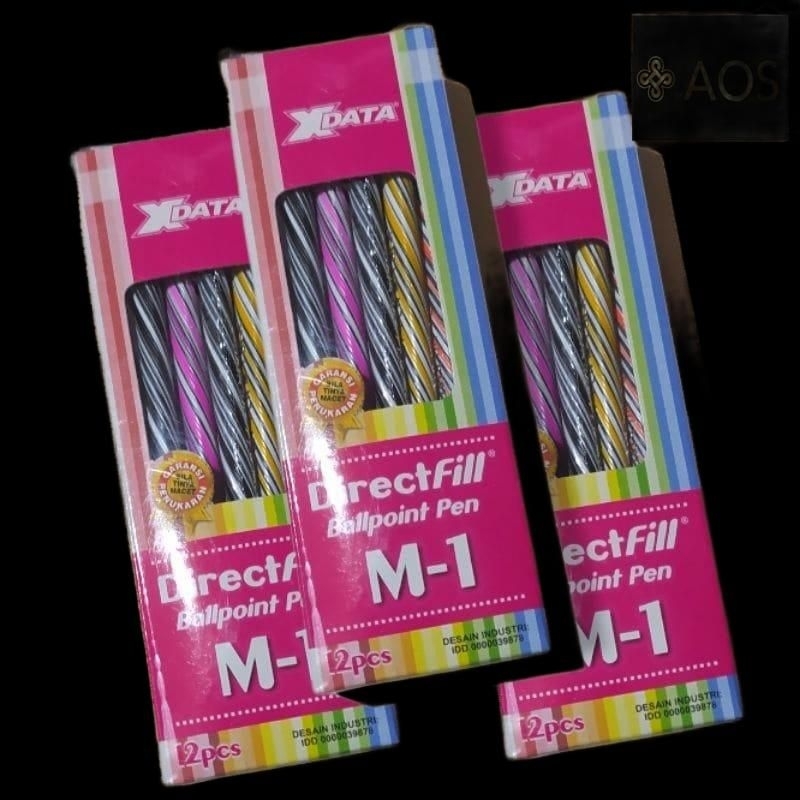 

Pulpen / Bolpen X Data M-1 0.5 (12Pcs) Bolpen Murah