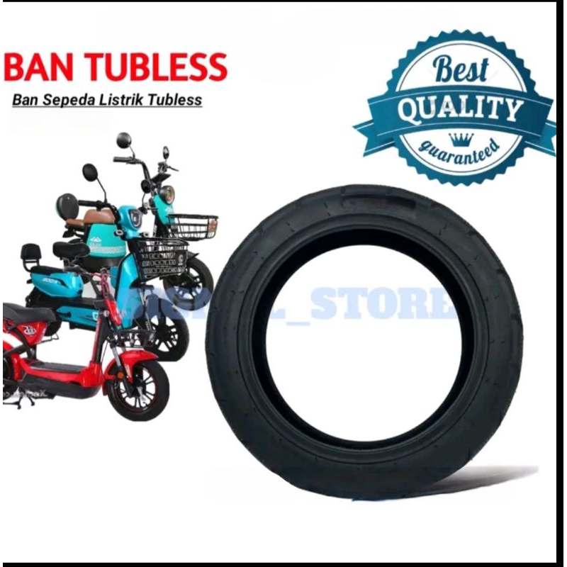 Promo ban sepeda listrik cuci gudang ring 10 tubles 2.50 universal untuk semua jenis sepeda listrik