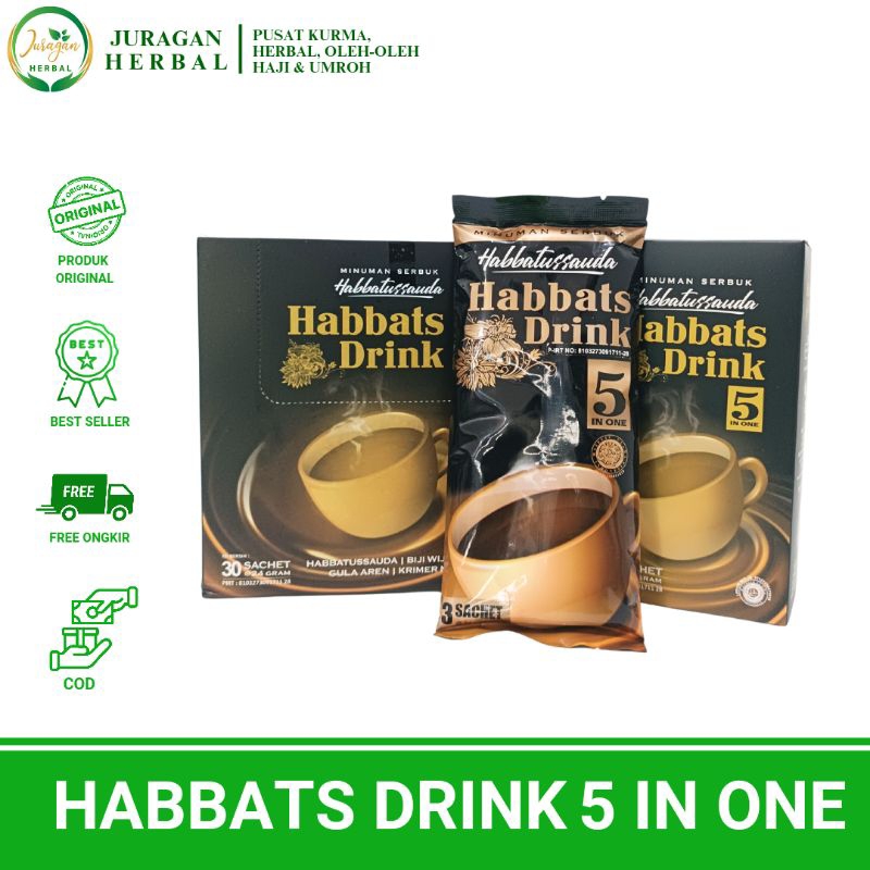 

HABBATS DRINK 5 IN ONE | JURAGANHERBAL5