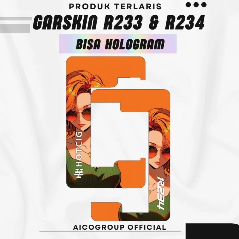 

JAKACUSTOM - Stiker Garskin Inner R²³⁴&R²³³ Original Desain Full Motif Bisa Custom Anti Air Tahan Lama