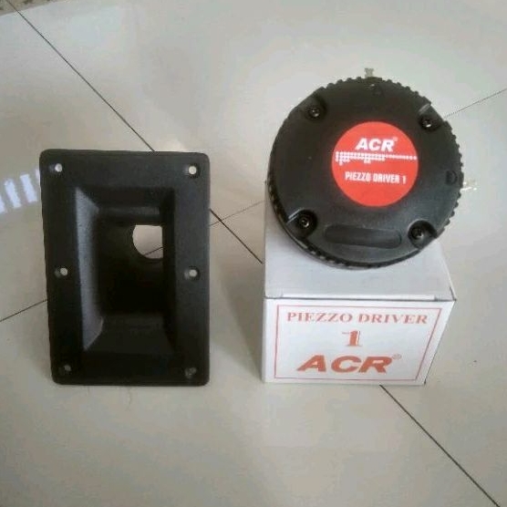 Paket driver Tweeter ACR piezzo + Horn Tweeter 10 x 15 tinggi 10,5 cm,khusus drat ,cor