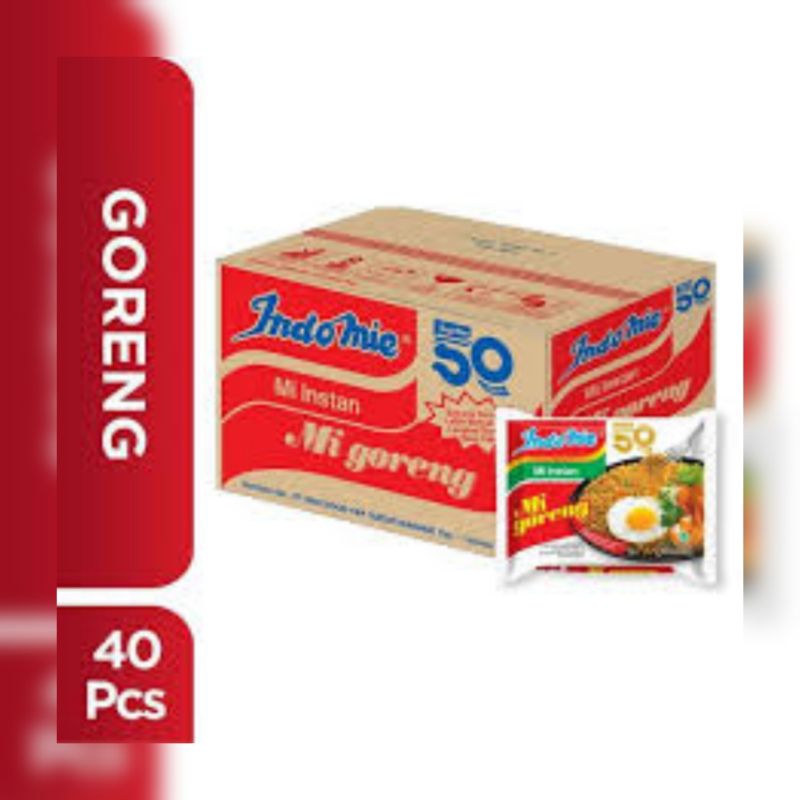 

INDOMIE GORENG 1 DUS ISI 40PCS