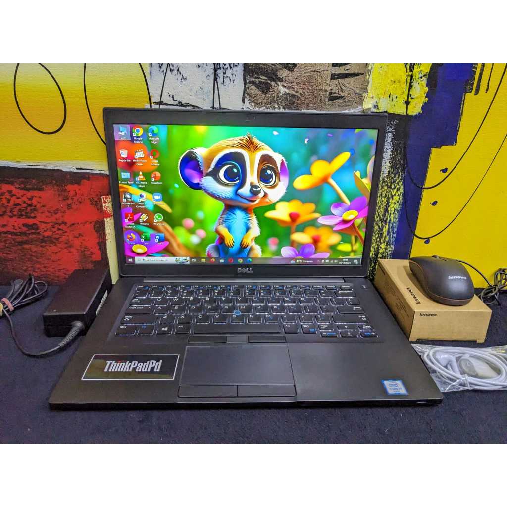 Laptop Dell Latitude 7480 Core i7 6600U Slim Mulus