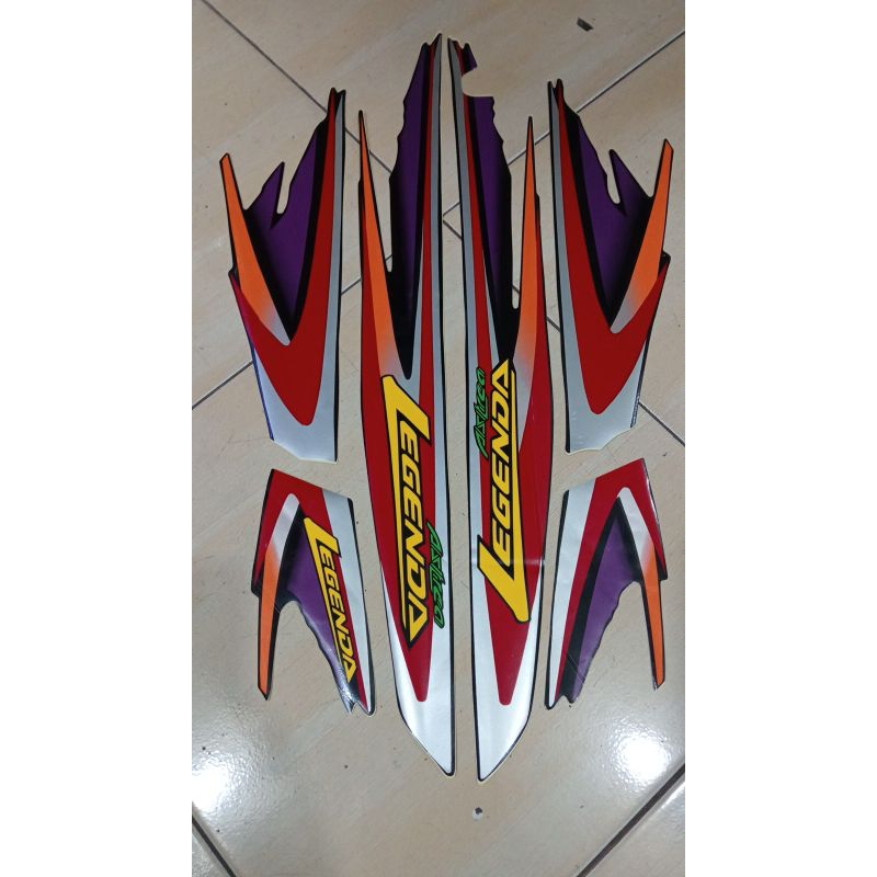 striping standar motor legenda 1