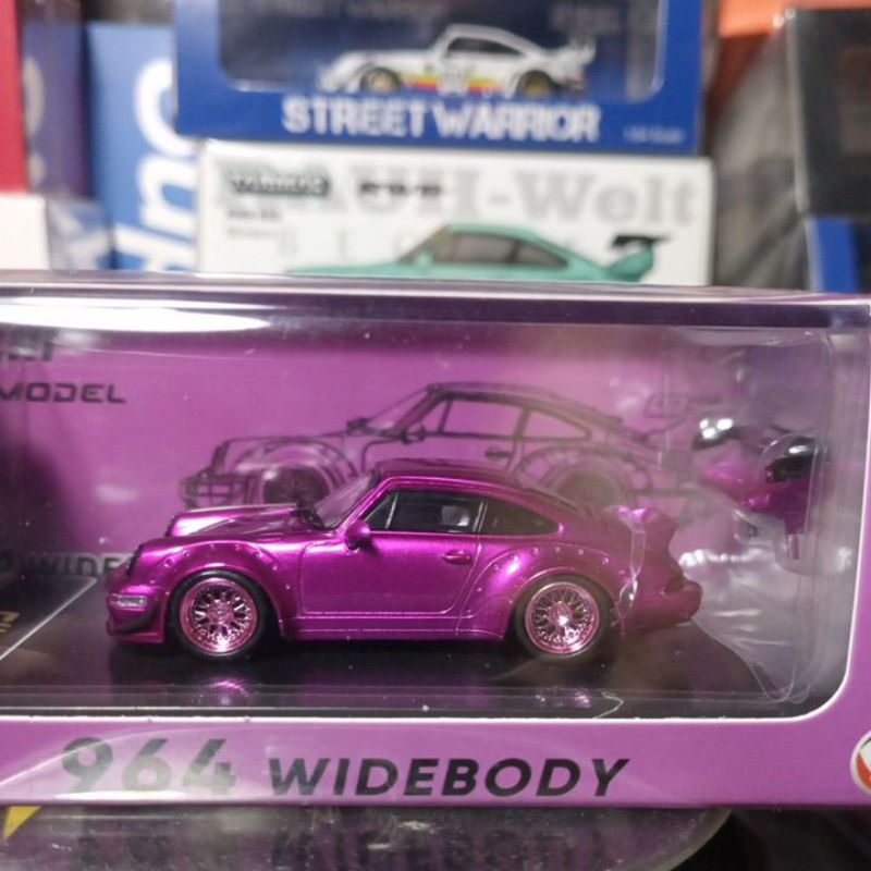 CM Model Porsche RWB 964 Purple Metallic Indonesia Exclusive
