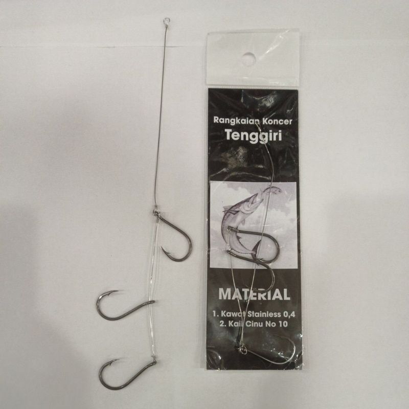 Kail Pancing Rangkaian Koncer Tengiri Kawat Stainless