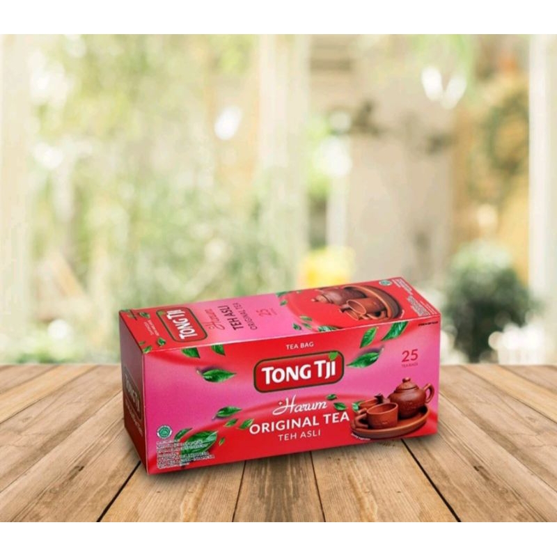 

Tong Tji Original Tea Extra Harum Celup 25s Non Amplop - Aroma Vanila Rose / Daun Teh Super / Teh Tubruk Super / Teh Celup Vanila Rose / Teh Tong Tji Tegal/ Teh Asli Celup Wangi / Teh Celup Wangi/Teh Kepyur / Teh Solo / Teh Vanila Rose / Teh Ekstra Harum