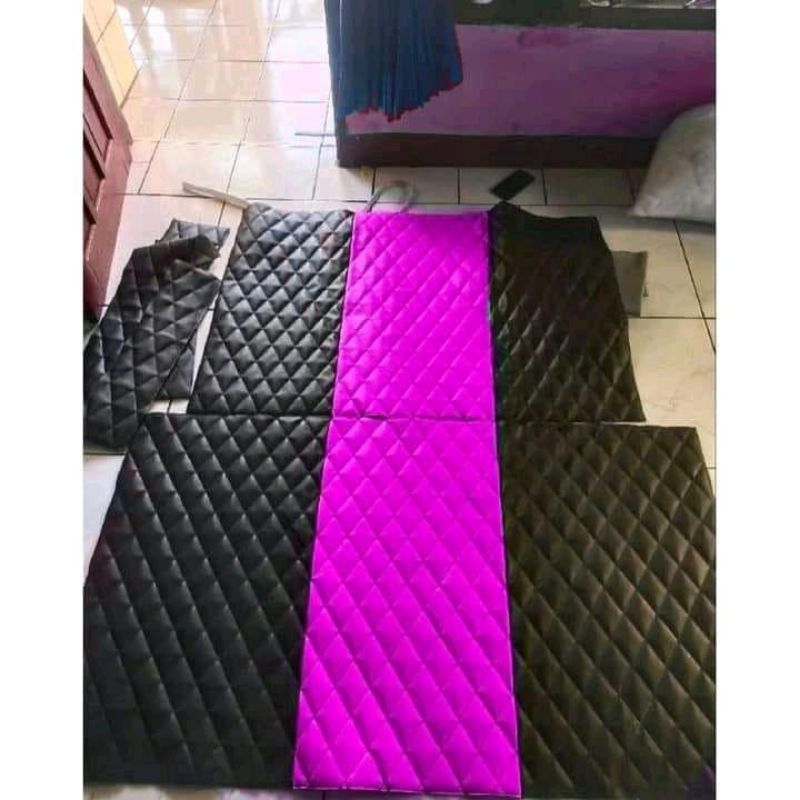 Cover Plafon atap kabin blakang motif wajik truk Canter PS