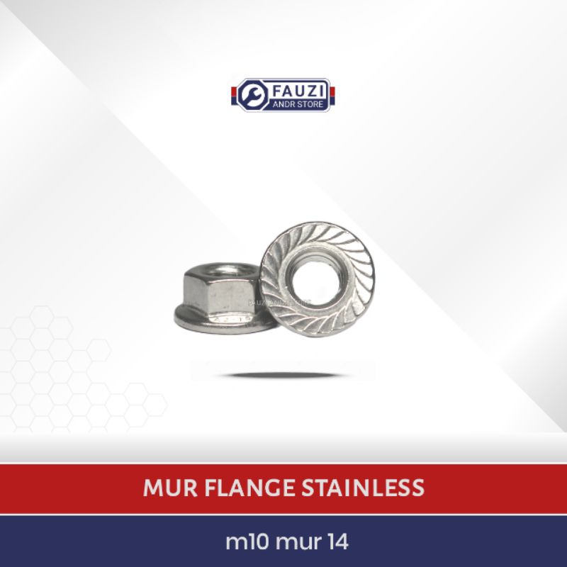 MUR FLANGE M10 Stainless | Mur 14