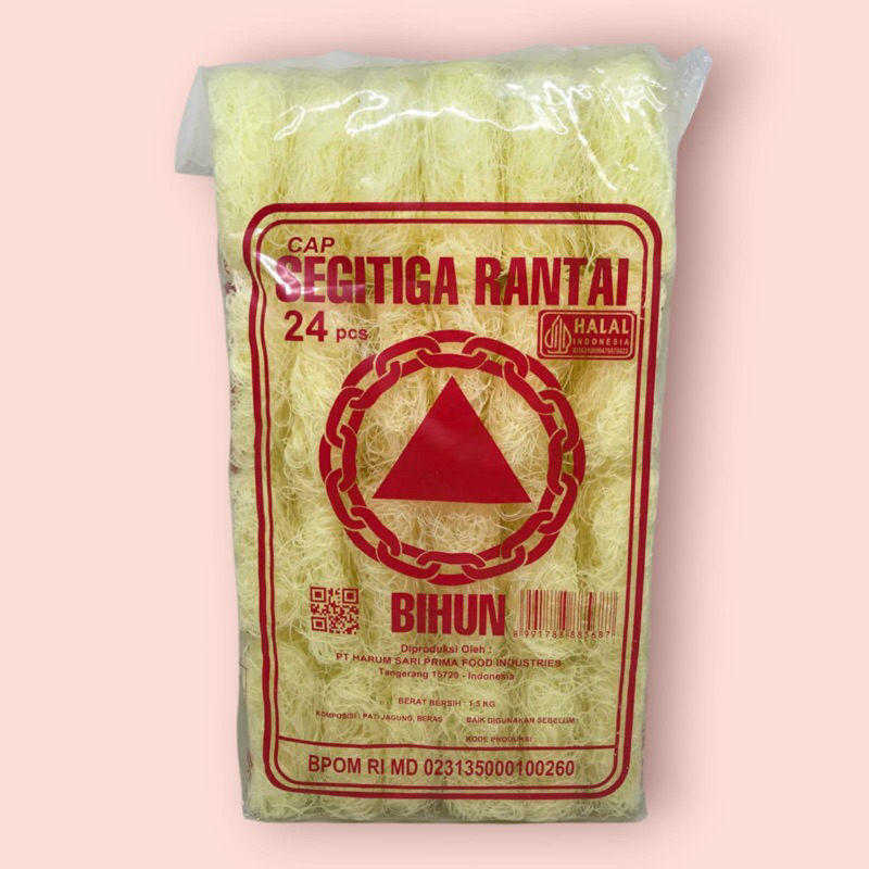 

bihun cap segitiga rantai isi 24 pcs 1,5kg