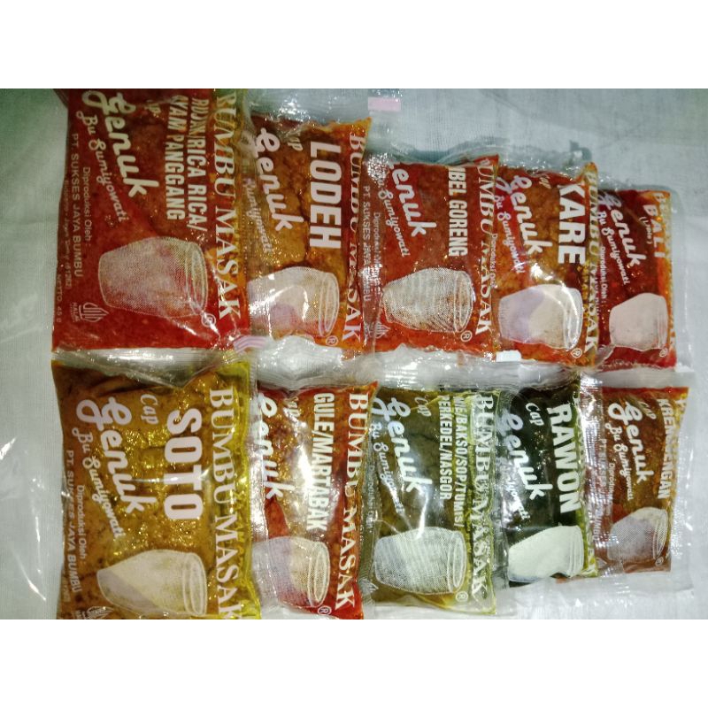 

Bumbu Masak Cap Genuk All Varian (ecer)