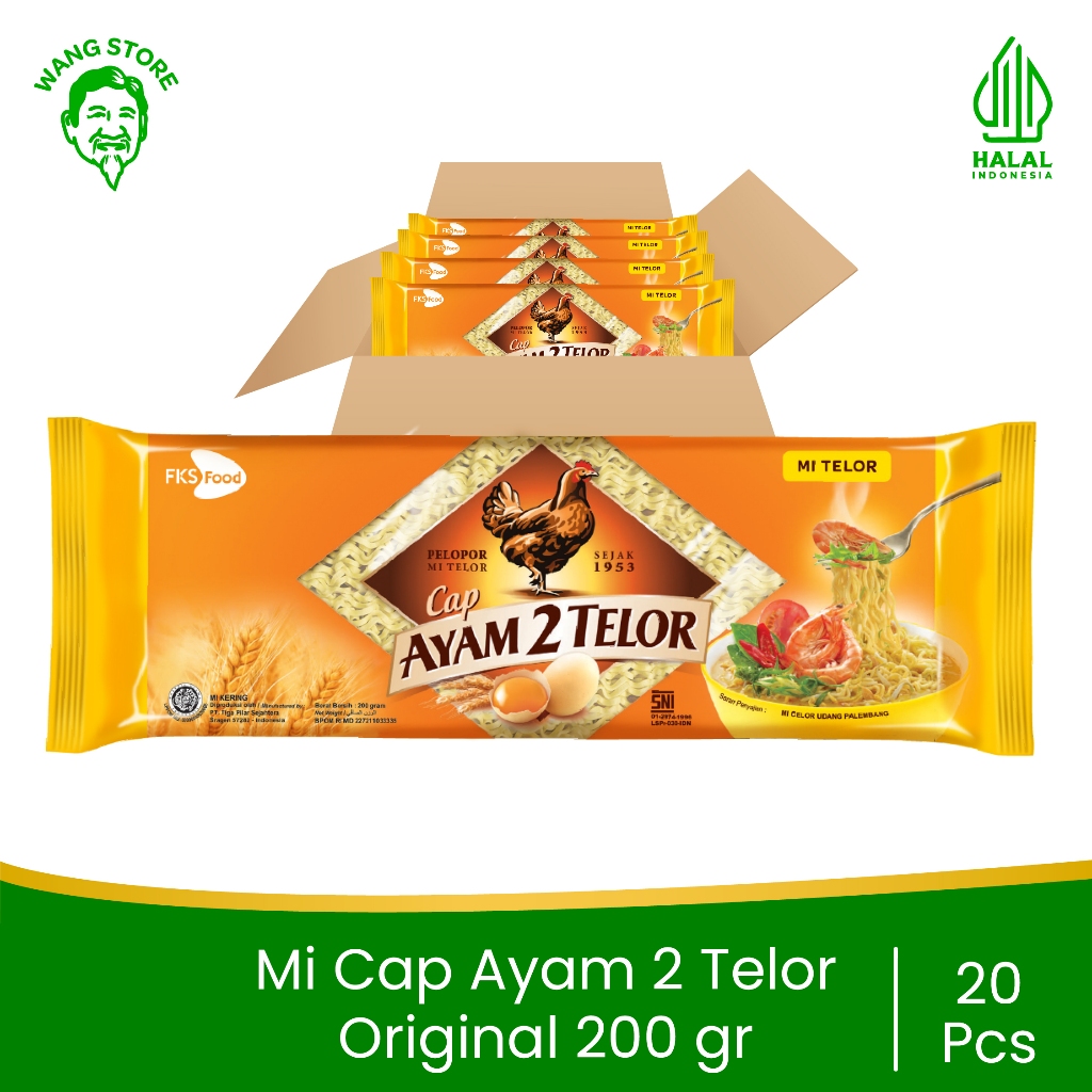 

Mi Cap Ayam 2 Telor - Original - 1 Karton - 20 Pcs- 200gr