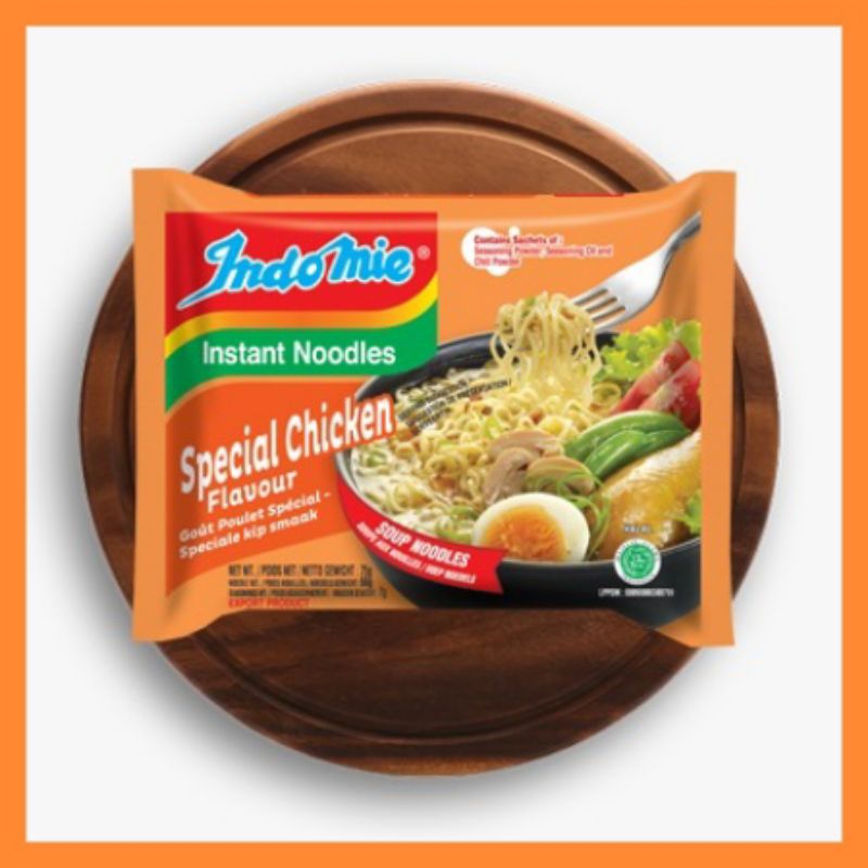 

Indofood indomie mi instan rasa ayam special