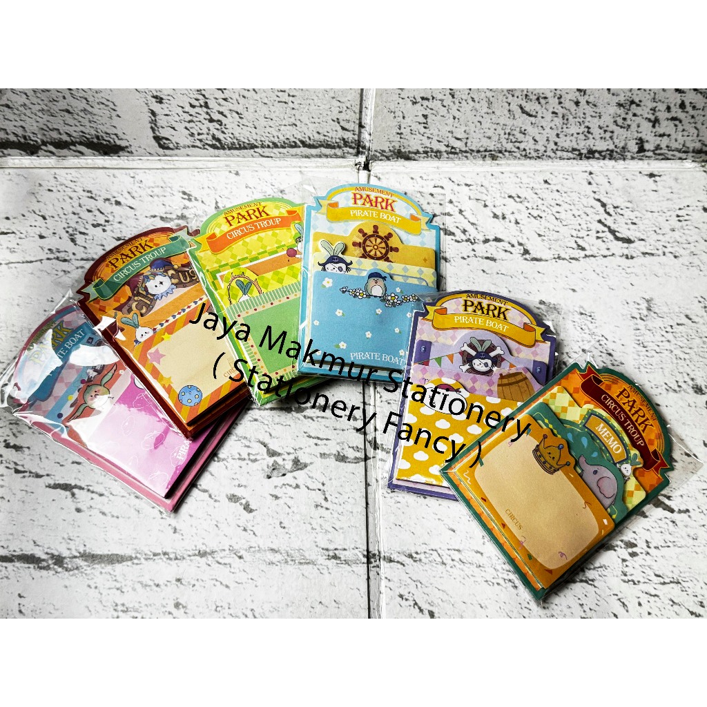 

Memo Stick Sticky Note Amusement Park Joyko MMS-39 (Eceran)