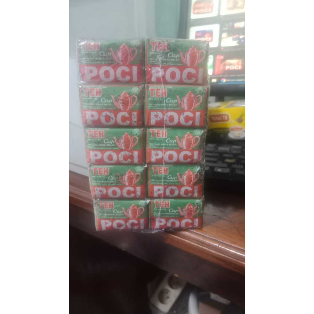 

Promo Teh Poci Hijau (10pcs x 8 gram) Teh Melati Termurah 1 pack isi 10