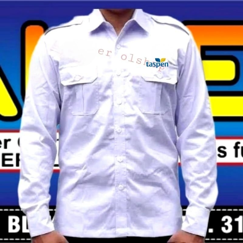 Kemeja Taspen baju Taspen seragam Taspen Pdh Taspen kemeja kerja Taspen baju kerja Taspen seragam ke