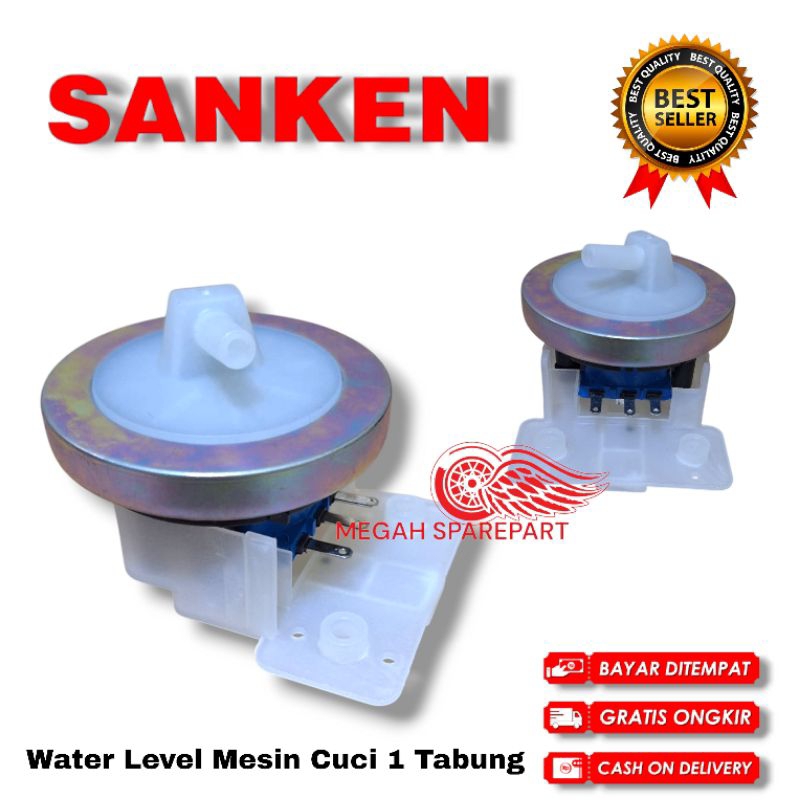 WATER LEVEL SENSOR MESIN CUCI SANKEN 1 TABUNG | SENSOR WATER LEVEL SANKEN