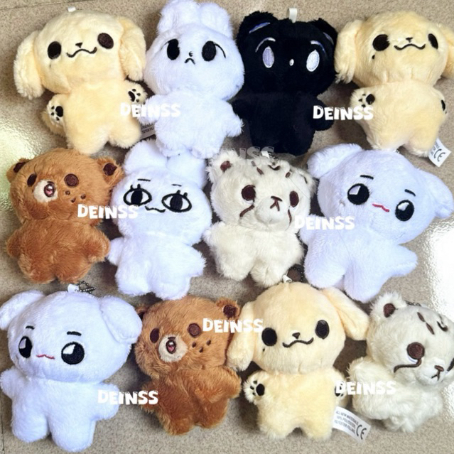 DCT | READY NCT Dream Plush Keychain Boneka Doll Gomdo cheetah Lee