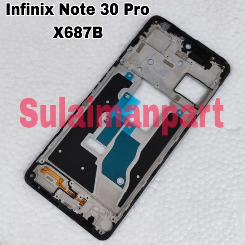 Frame Tulangan Tatakan Lcd Infinix Note 30 Pro X687B frame infinix note 30pro