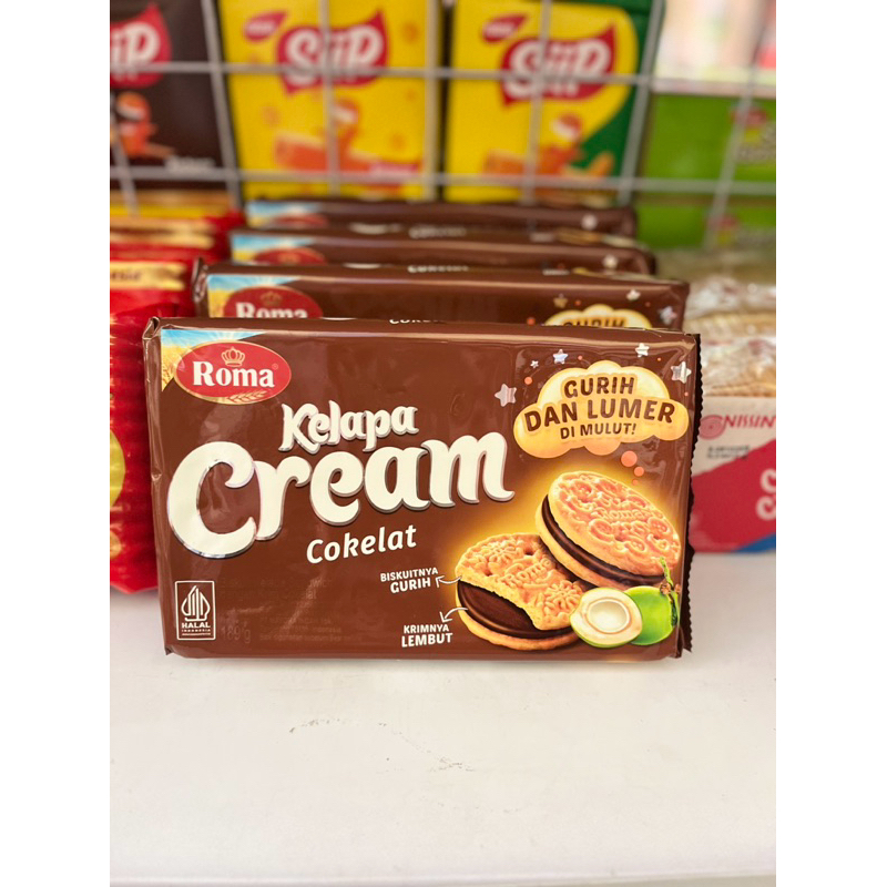 

Roma Kelapa Cream Cokelat 189 gram