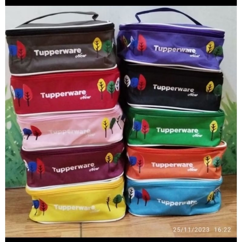 Tas lolly tup daun Tas bekal  Tupperware Lolly tup
