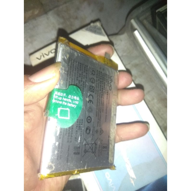 baterai hp android Vivo original copotan bekas bawaan pabrik untuk tipe v12 v15 v17 awet bagus