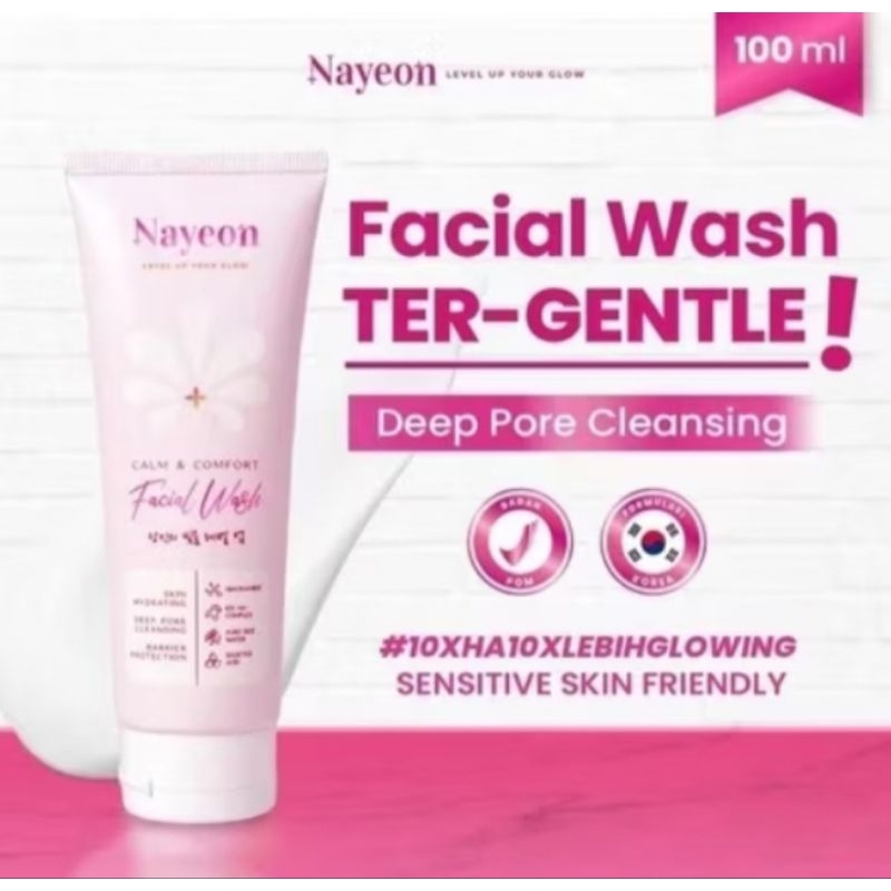 Nayeon Skincare Calm & Comforr Facial Wash 100 ml