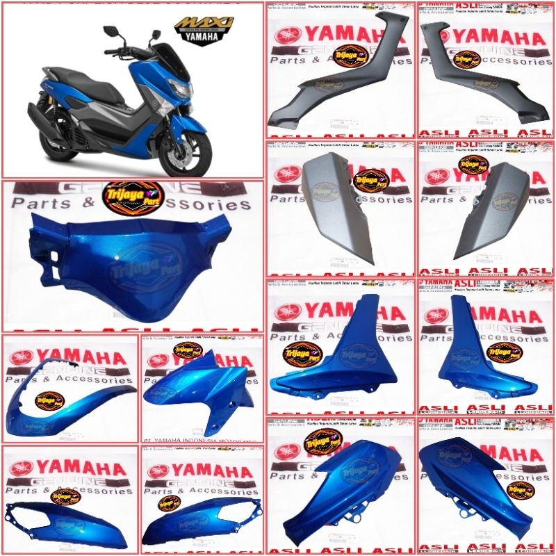 Body Body halus Varian Biru Nmax Nmax Old 2015-2019 Original Yamaha