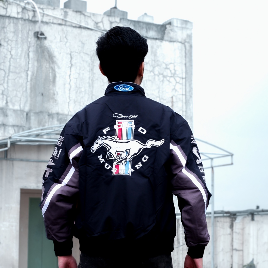 Jaket Ferrari Nascar Motor Vintage F1 Racing