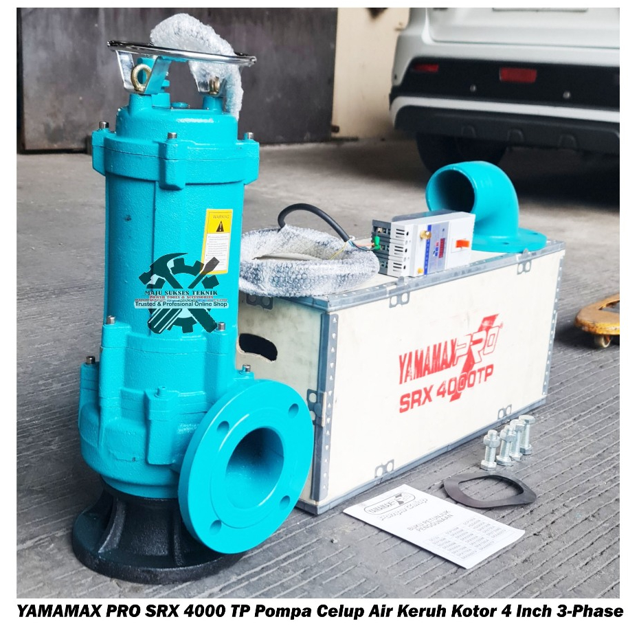 Pompa Celup Air Keruh Kotor 4 inch YAMAMAX PRO SRX 4000 TP Submersible Pump 4Inch SRX 4000 SRX4000
