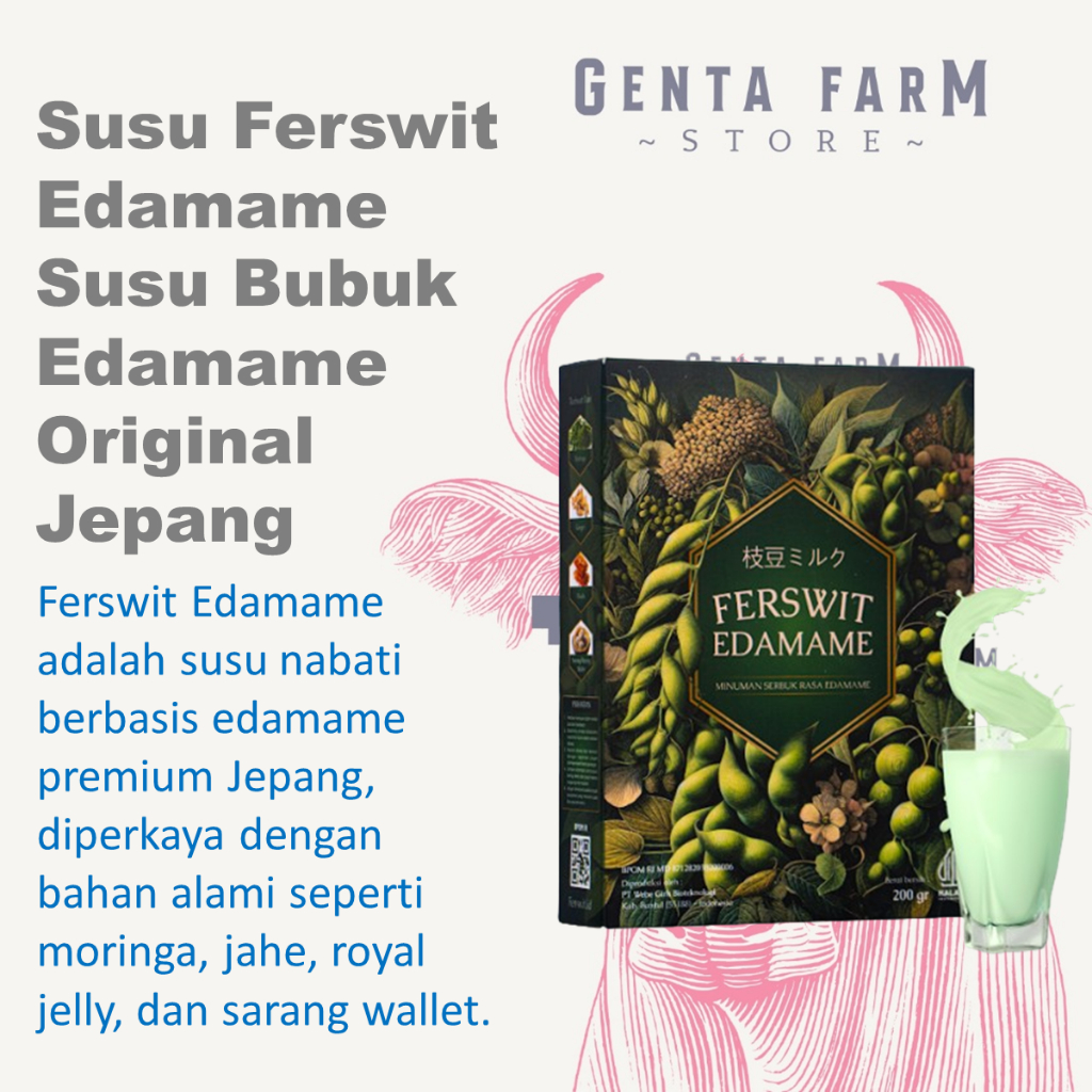 

Susu Ferswit Edamame Susu Bubuk Edamame Original Jepang