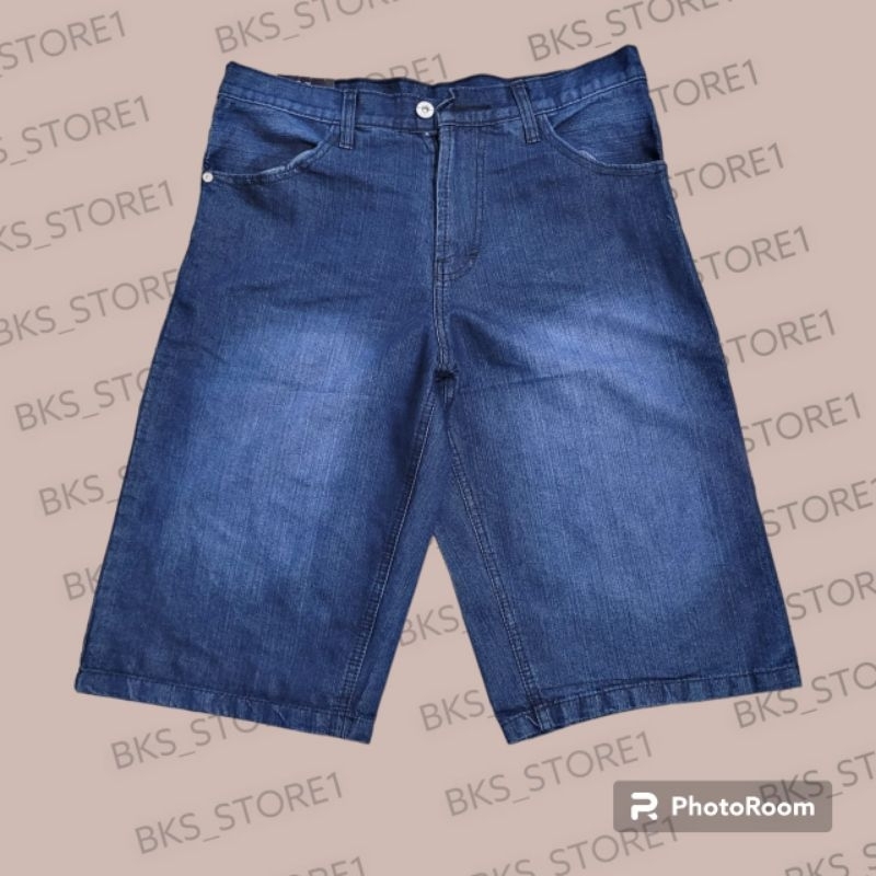 celana pria pendek jeans ring/celana pendek dewasa