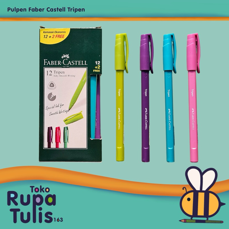 

FABER CASTELL - Pulpen Tripen - SATUAN (1pcs)
