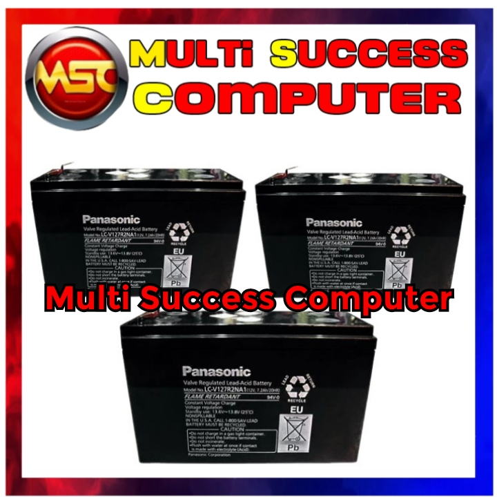 Baterai UPS Panasonic 12v 7.2A