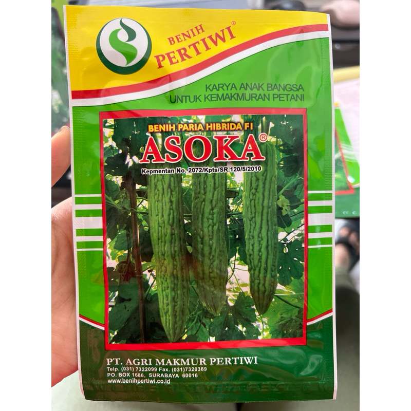 Benih Bibit Pare Paria ASOKA F1 10gr