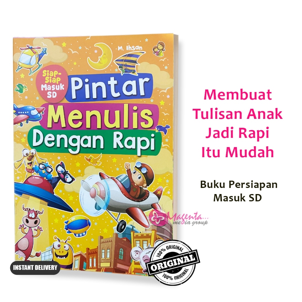 Buku Anak Tk Paud Belajar Menulis Anak Tk Pintar Menulis Dengan Rapi