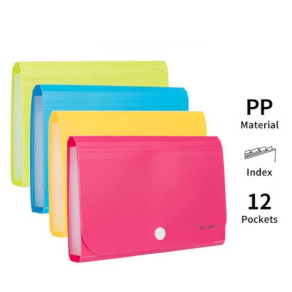 

DELI - E5561 Expanding File ukuran A6 dan 12 Pembagi dengan tab index untuk pengaturan yang lebih mudah