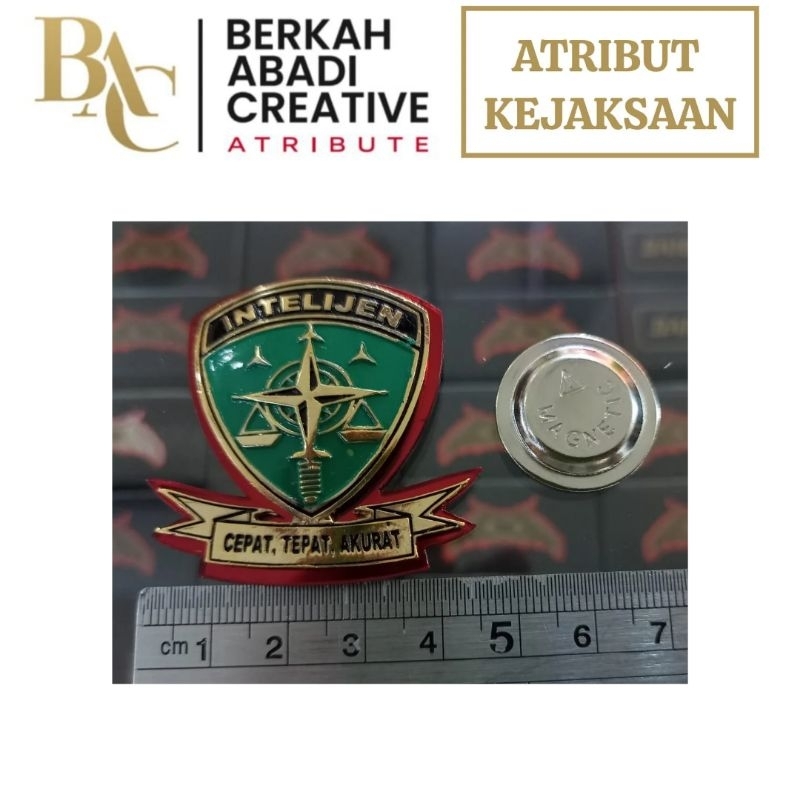 BAC ATRIBUT KEJAKSAAN - PIN INTELIJEN KEJAKSAAN RI