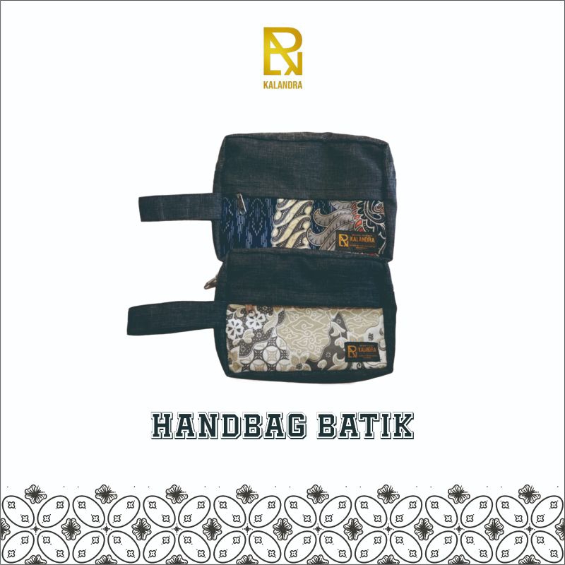 Handbag Batik (Pouch Batik Pria) Souvenir Murah Jogja