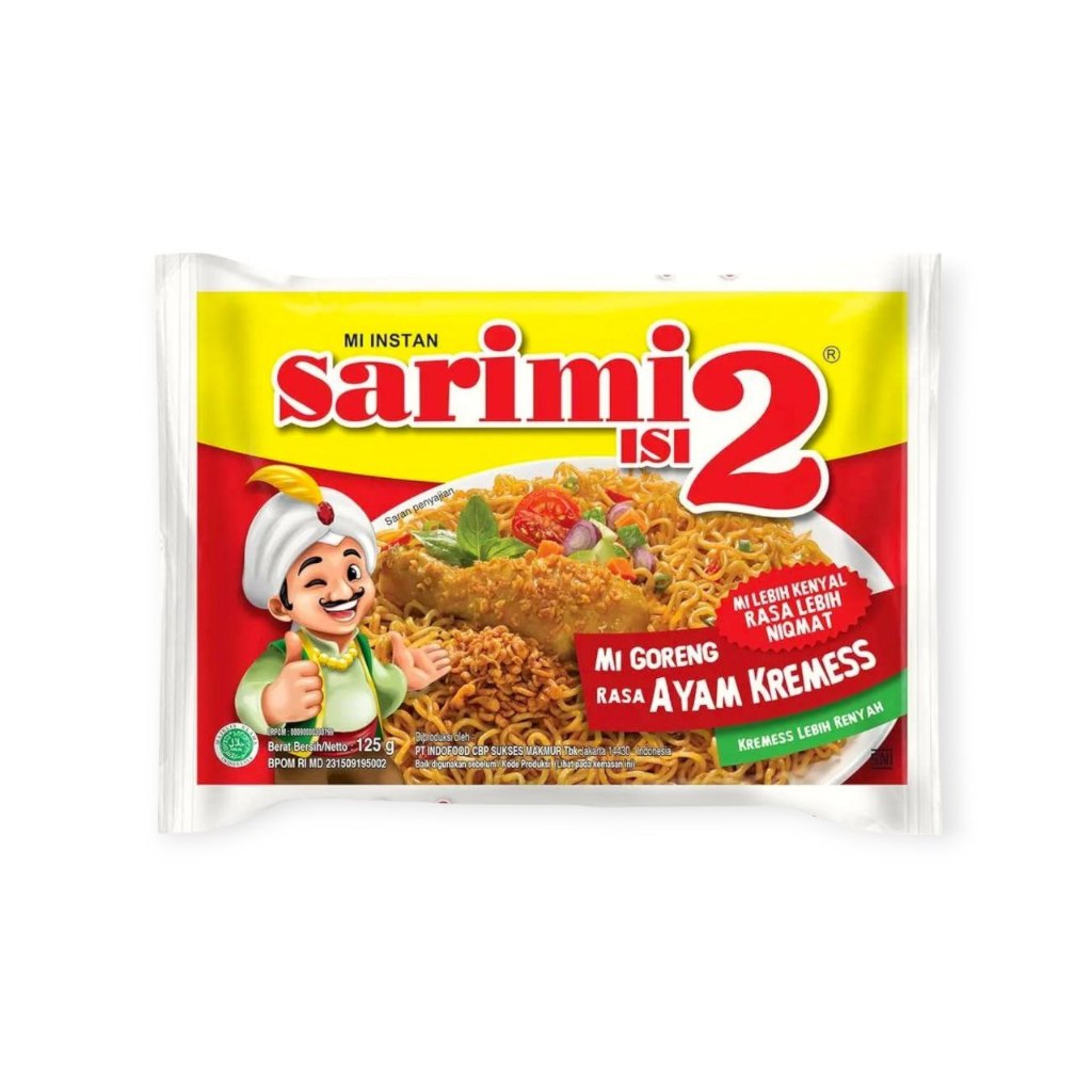 

Sarimi isi 2 Mie Instan Goreng & Kuah