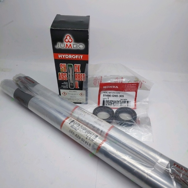 As Shok Supra X Lama Supra Fit Lama Paket Seal Shok Oli Shok