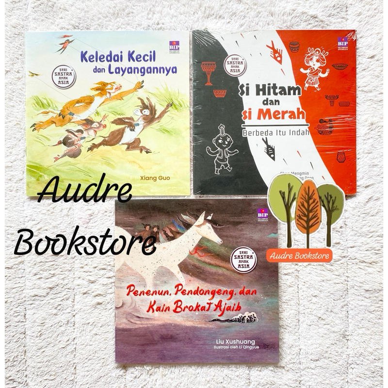 [ORIGINAL] Gramedia : Buku Cerita Seri Sastra Anak Asia - Keledai Kecil Dan Layangannya - Penenun Pe