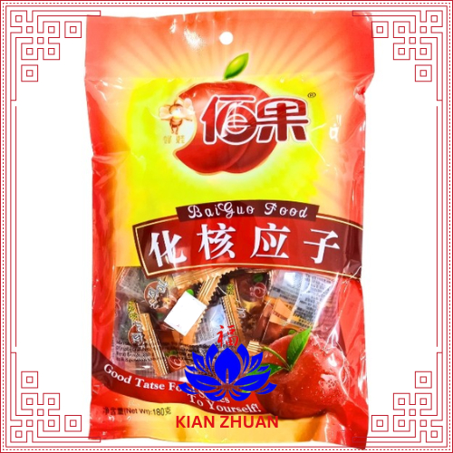 

Bai Guo Food Manisan Buah Plum Tanpa Biji 180Gram