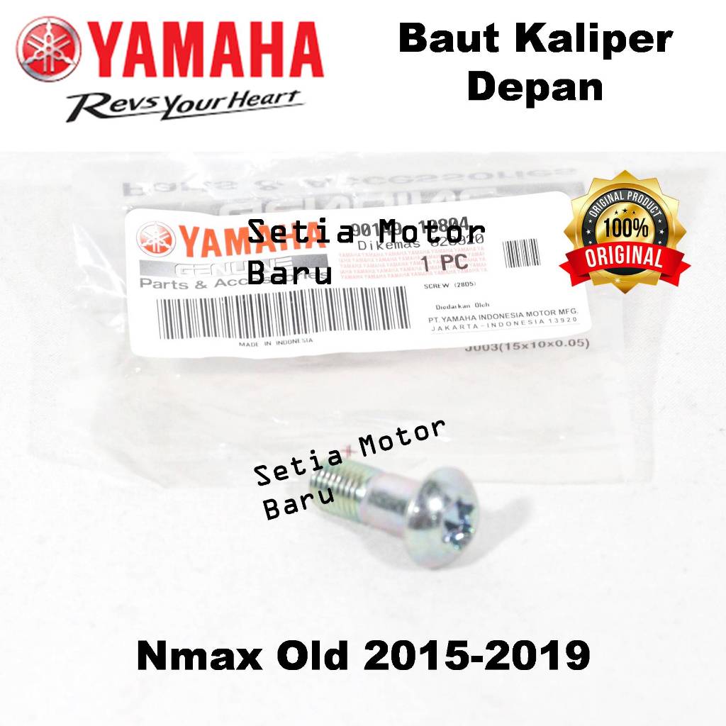 Baut Bolt Depan Kaliper Nmax N Max Old Lama Ori Asli Yamaha