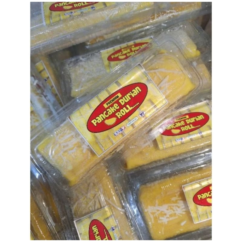 

Pancake Durian Roll panjang 21cm Viral